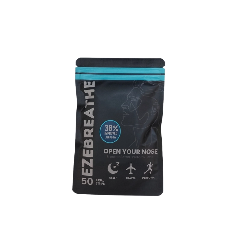 Ezebreathe Blue Nasal Strips – 50 Pack