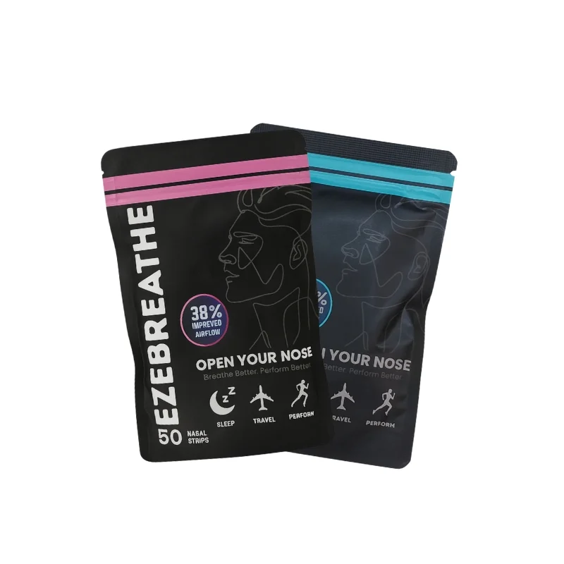 Ezebreathe Mispackaged Clearance – 50 Black Nasal Strips