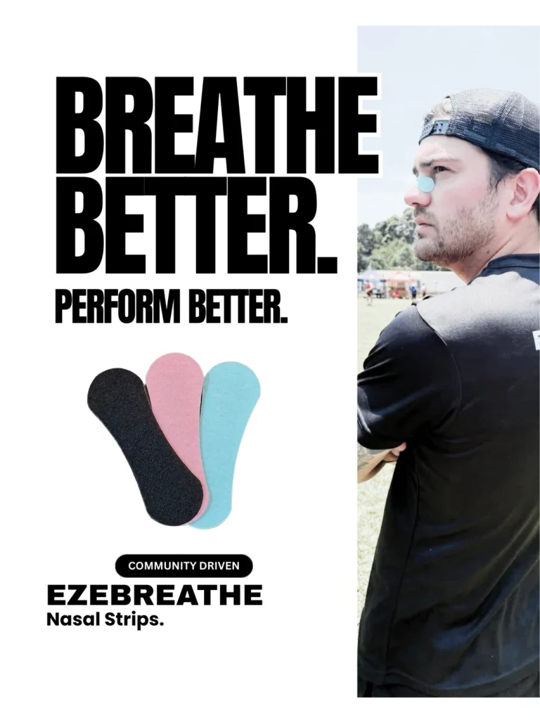 Ezebreathe nasal strips - Breathe Better. Perform Better.